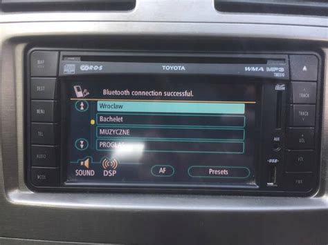 Radio Toyota Tns Nawigacja Avensis Auris Rav