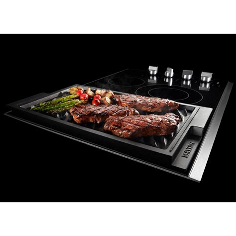 Maytag In Burner Electric Cooktop With Griddle Reversible Grill