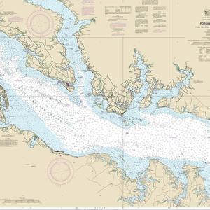 Nautical Chart Chesapeake Bay Severn Magothy Rivers Mixed Media