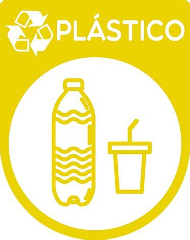 Pegatinas reciclaje plástico Reciclaje plastico Plasticos Pegatinas