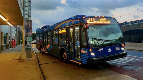 MTA NICE NYCT Bus 2023 Nova Bus LFS 9000 On The Q113 LIMITED More