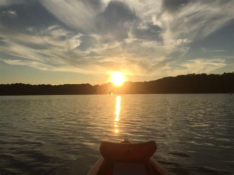 Sunset Last Night Over Lake Lanier Ratlanta
