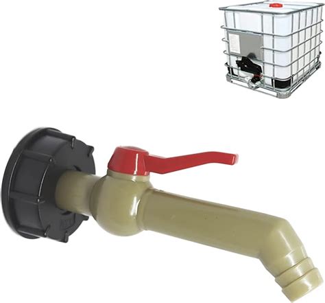 IBC Auslaufhahn IBC Tank Zubehör Wassertank Zubehör Adapter 3 4