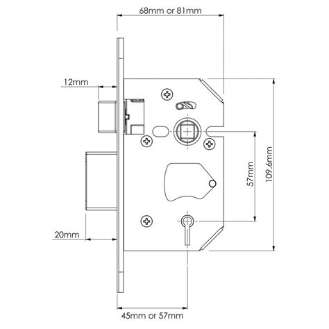 Yale Bs 5 Lever Mortice Sashlock 76mm Polished Brass