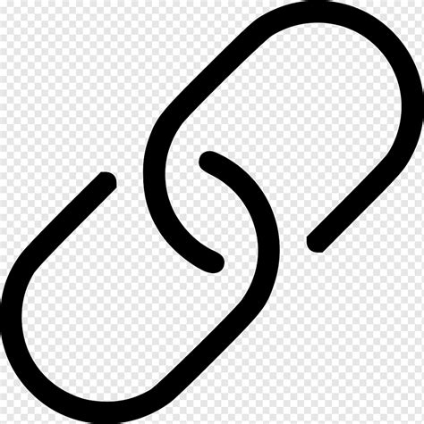 Computer Icons Hyperlink Links Symbol Text Rim Black And White Png