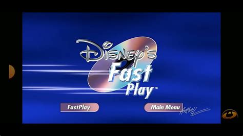 Disney S Fast Play Logo Remake English Usa 2008 Dvd The Estevez