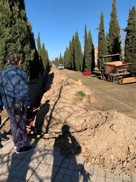 Se inician las obras de mejora del alumbrado público del Parque Vía de