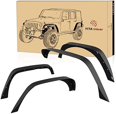 Amazon Barricade Tubular Fender Flares Rear Compatible With