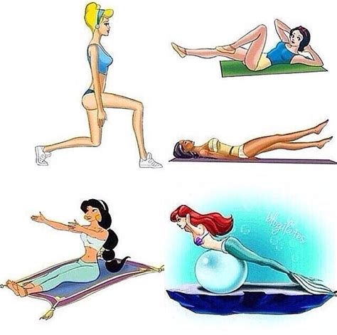 Disney Princess Pilates Pilates Pinterest Yoga Workout And Pilates Training