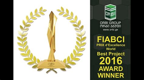 Eng Oorbi Group Fiabci Prix D Excellence Award World Gold Winner