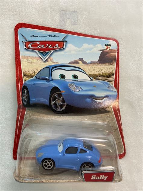 SALLY Blue Porsche Disney Pixar Cars Mattel Desert Series 1 2005 SEALED Card | #4579826556