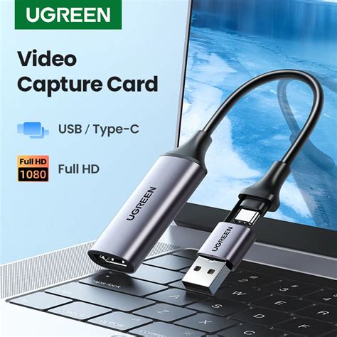 New In Ugreen Video Capture Card K Hdmi To Usb Usb C Hdmi Video