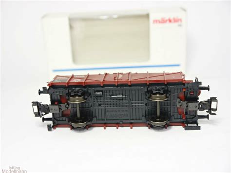 Märklin 46032 H0 Güterwagen 0m mit Bremserhaus der DRG