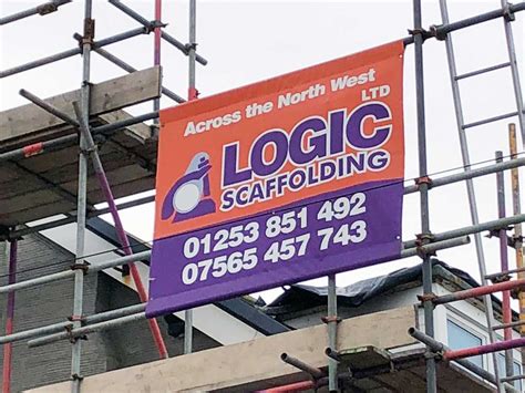 Premium Pvc Scaffold Banners 500gsm Any Design Size Or Quamtity