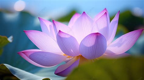 Lotus Flower Purple Lotus Background Domestic Travel Flower Bud