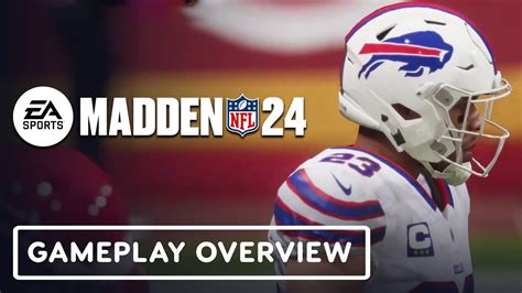 Madden Nfl 24 Official Gameplay First Look Youtube