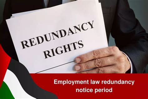 Employment law redundancy notice period 2023 - Dubai