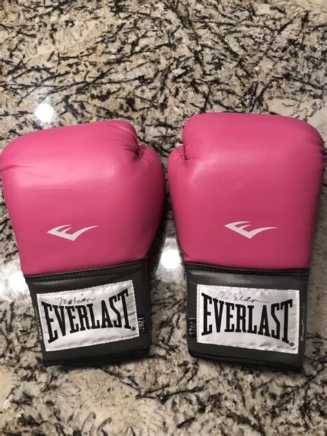 Everlast Advanced Pro Style Training Boxing Gloves Pink 12 Oz Ebay