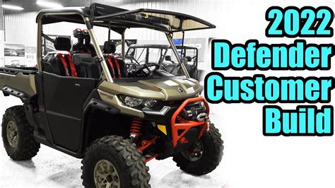 Can Am Defender Xmr Customer Build Youtube