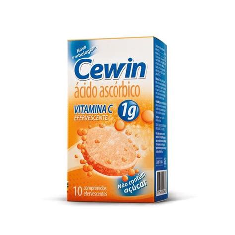 Vitamina C Cewin 1g 10 Comprimidos Efervescentes