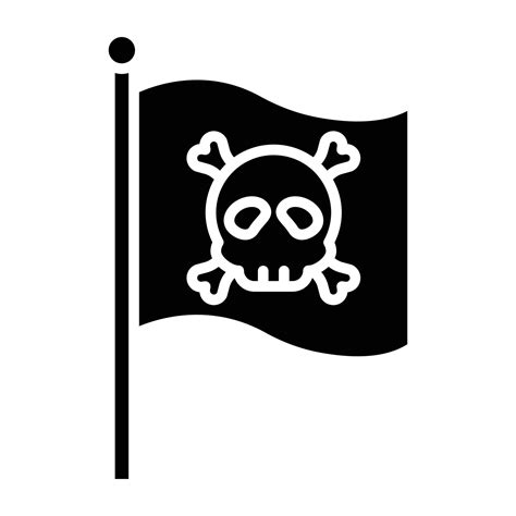 Jolly Roger Icon Style 8330673 Vector Art At Vecteezy