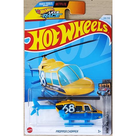 Hot Wheels Propper Chopper Fantasy Metro Netflix Let S Race Shopee