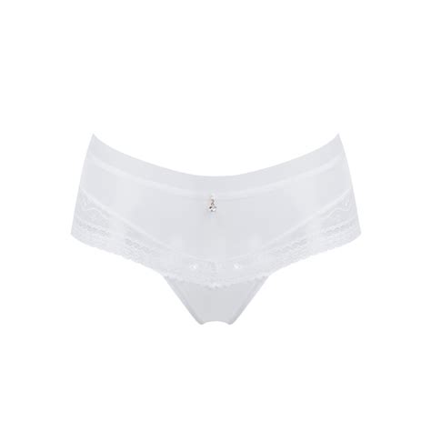 Angelina Full Brief Ivory BonBon Lingerie Wolf Badger