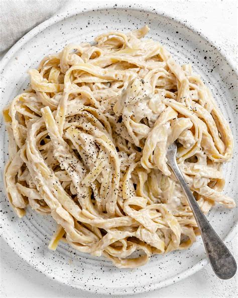 Vegan Fettuccine Alfredo Plant Based On A Budget