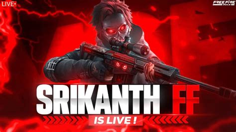 Free Fire Telugu Live Mr Srikanth Ff Is Live Telugu Gaming Live Msf