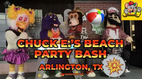 [closed] Chuck E Cheese Beach Party Bash Arlington Tx Youtube