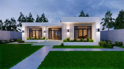 Modern Villa Design X M Modern Bungalow House Design Modern