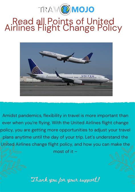 PPT Read All Points Of United Airlines Flight Change Policy