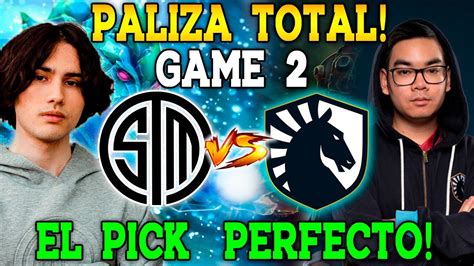 TSM Vs LIQUID GAME 2 BO2 Timado ESL ONE MALAYSIA 2022 DOTA 2 YouTube