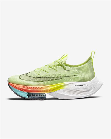 Women's Nike Air Zoom Alphafly Next % Flyknit Volt / Orange' $128.99 ...