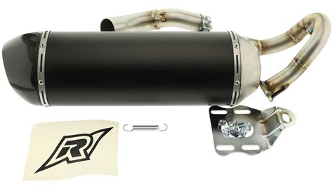 Exhaust System Radical Racing Half Carbon Beta RR 125 4T LC Ab Bj 21