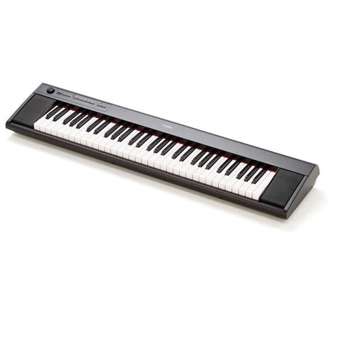 Yamaha NP 12 Piaggero Black Compact Digi Pianos SoundsMag