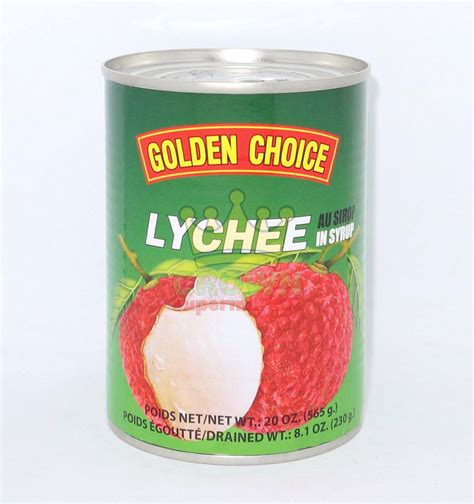 Golden Choice Lychee In Syrup 565g Crown Supermarket