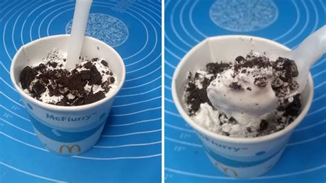 How To Make Mcdonald S Oreo Mcflurry At Home Mcdonald S Mcflurry Oreo