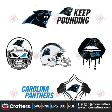 Carolina Panthers Logo Team Svg Sport Svg Sport Logo Team Svg