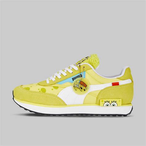 Tenis Puma Future Rider X Bob Esponja Hombre