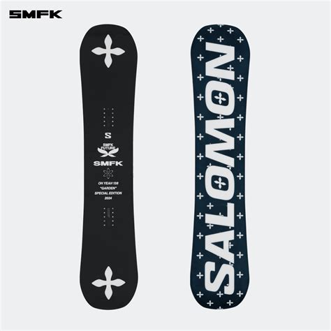 SMFK X SALOMON Snow Board OHYEAH BLACK GARDEN – SMFK Official