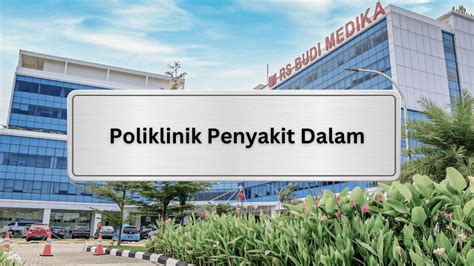 Poliklinik Penyakit Dalam — Rumah Sakit Budi Medika