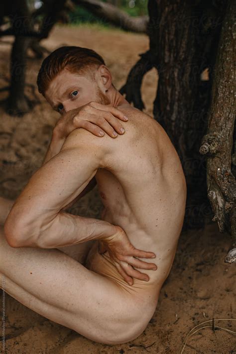 Redhead Nude Man Bare Chested Athlete Portrait By Stocksy Contributor