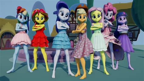 Mane 7 Equestria Girls