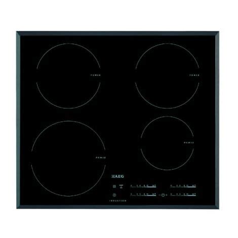 AEG 60cm 4 Zone Induction Hob - Black