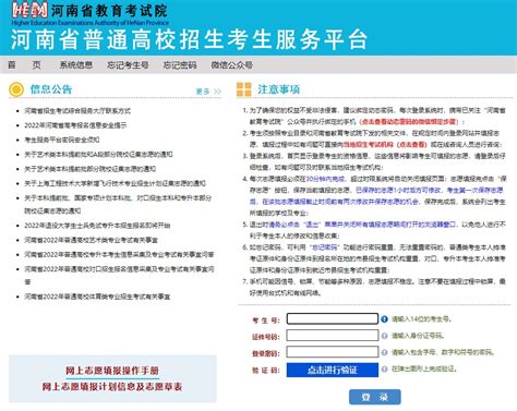 河南省普通高校招生考生服务平台官网入口 新东方网