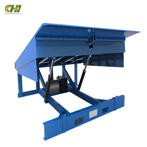 Automatic Aluminium Power Pack Dock Leveller Container Ton Vertical