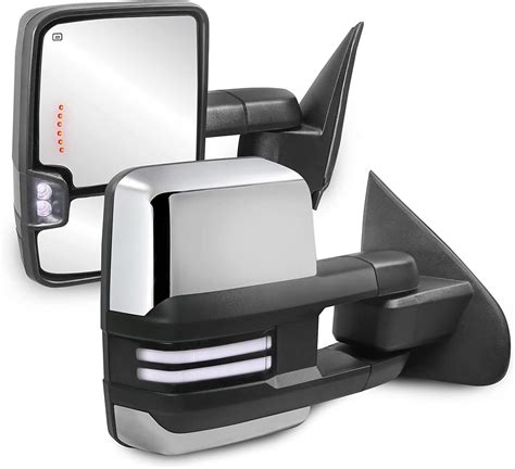 Mostplus Power Heated Towing Mirrors Compatible With 2014 2018 Chevy Silverado Gmc Serria W