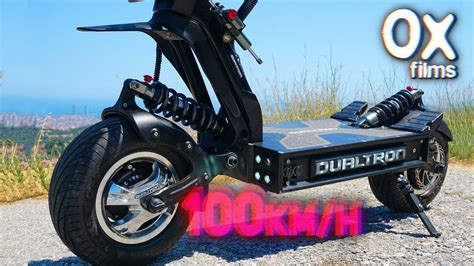 DUALTRON X SUPER Patinete Electrico 100km H 2 Motores YouTube