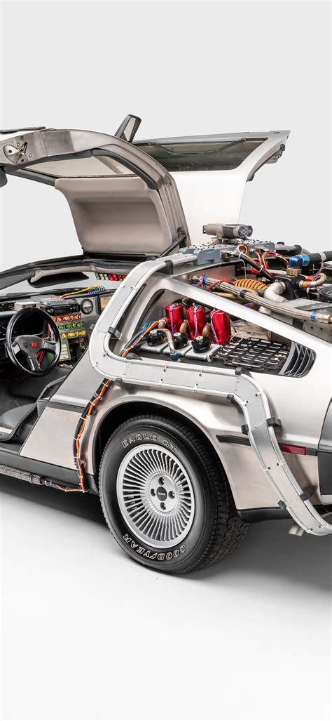 Скачать обои Hollywood Назад в будущее DeLorean DMC 12 DeLorean